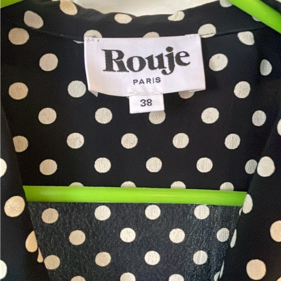 Rouje polka dot dress - size 38 however this first like a small. - Picture 6 of 6